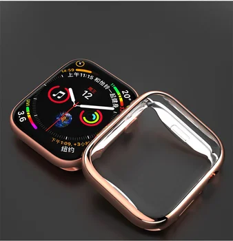 Чехол для часов из ТПУ для Apple watch 7 45 мм 41 мм 6 5 SE 44 мм 40 мм, устойчивый к падениям и царапинам, чехол для смарт-часов iwatch 3 2 42 мм 38 мм