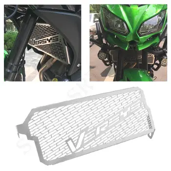 Подходит Для Kawasaki KLE Versys 650 KLE650 Мотоциклетный Двигатель Решетка Радиатора Защита Кулера Защитная Крышка VERSYS650 2015-2022