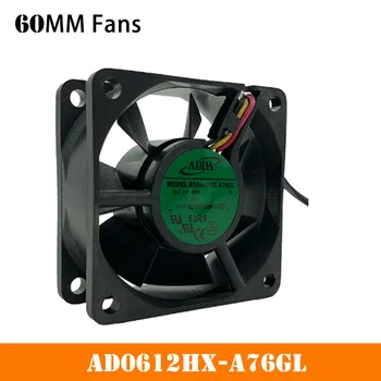 Для ADDA AD0612HX-A76GL 60 мм Вентиляторы постоянного тока 12 В 0.23A 60x60x25 мм 3 Провода Серверный Инвертор ПК Корпус Процессора Вентилятор Охлаждения