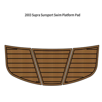 2003 Supra Sunsport Платформа для плавания Коврик для Лодки EVA из пеноматериала, Тиковый настил для палубы