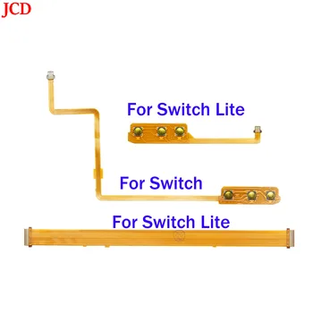 JCD 1 шт. Кнопка включения Выключения громкости Управление Беззвучный Ключ питания Ленточный гибкий кабель для Nintendo Switch Lite NS Ремонтная деталь