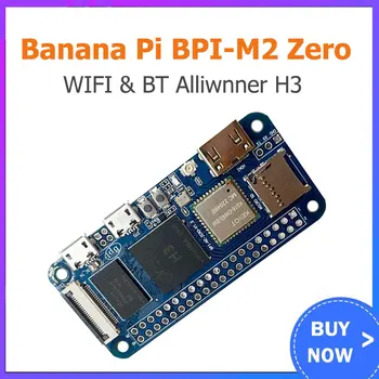 Четырехъядерный одноплатный компьютер для разработки Banana Pi M2 Zero BPI-M2 Zero Alliwnner H3, аналогичный Raspberry pi Zero W