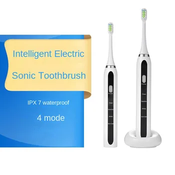 Средство личной гигиены для взрослых Пар Электрическая Зубная щетка С индуктивной подзарядкой и мягкой щетиной Для мытья всего тела