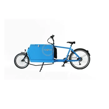 Хит продаж, Двухколесный Электрический грузовой велосипед, Мобильное безопасное транспортное средство для перевозки детей, Тяжелонагруженный велосипед с экипажем