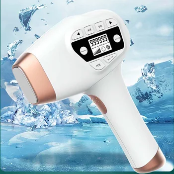 999999 вспышка IPL Лазерный Депилятор профессиональный постоянный ЖК-лазер для удаления волос Фотоэпилятор женский безболезненный аппарат для удаления волос