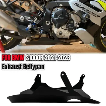 Для BMW S1000R 2021 2022 2023 S1000 R Выхлопная крышка двигателя Отделка выхлопной трубы Поддон для живота S 1000R Аксессуары для мотоциклов