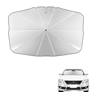 Model3 / Y Автомобильный солнцезащитный зонт, защищающий от ультрафиолетового излучения, Зонт для багажника, защищающий лобовое стекло, Блок для термостайлинга автомобилей, автоаксессуары