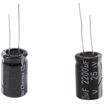 20 Шт. радиальные алюминиевые электролитические конденсаторы 13 мм x 21 мм 1000 мкФ 35 В и 2200 мкФ 25 В
