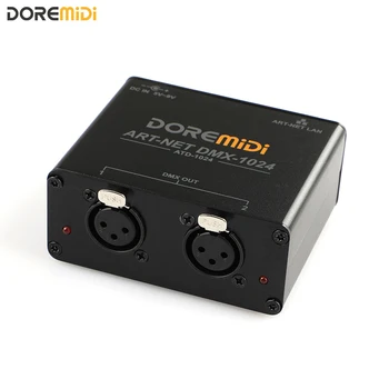 Разработан контроллер сетевого блока DOREMiDi ART-NET DMX-1024 (ATD-1024) для шлюза канала DMX 1024 Box