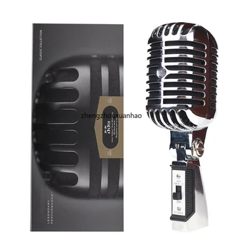 Профессиональный Сценический микрофон Live 55SH Series II для караоке-подкаста, Проводной Динамический микрофон, Вокальный микрофон 55SH