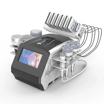 Кавитационный вакуум 80K для похудения Лимфодренажный Липолазер, устройство для драгирования меридианов, Физиотерапевтическая многофункциональная косметическая машина
