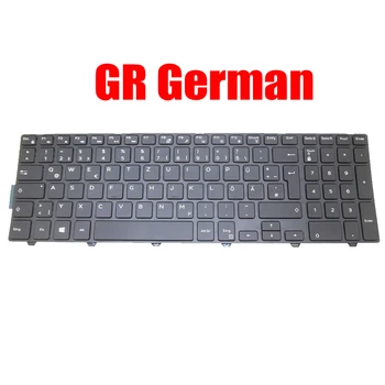 GR, немецкая клавиатура для ноутбука DELL для Vostro 15 3546 3549 3558 3559 3561 3562 3565 3568 3572 3578 Новый