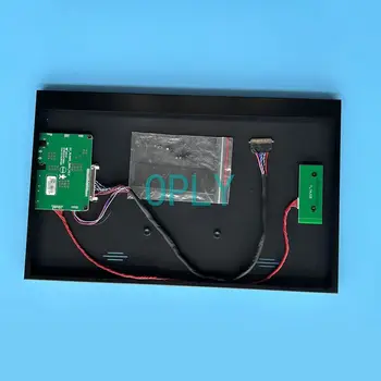 Fit LTN156AT30 Портативный Ремонтный Дисплей 1366 * 768 2Mini-HDMI LVDS 40-Контактный Контроллер Плата драйвера + Металлический корпус 15,6 