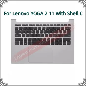 Новый оригинальный чехол для ноутбука с клавиатурой для Lenovo YOGA 2 11, подставка для рук, верхняя сенсорная панель, чехол для клавиатуры