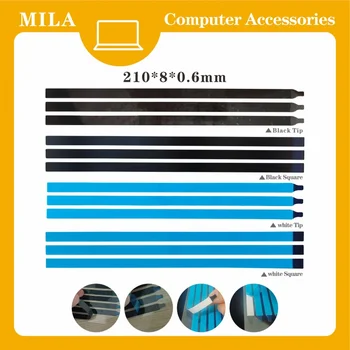 Легко вытягивающийся клей/двусторонний клей черный/ белый для ЖК-экрана ноутбука 210 мм