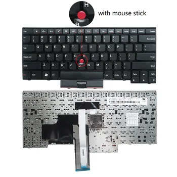 Новая Американская Клавиатура Для Ноутбука Lenovo ThinkPad Edge E430 E435 E330 E430C E430S E445 E335 S430 T430U, Английская Клавиатура