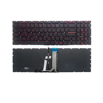 Сменная клавиатура для MSI GT62 GE62 GS60 GL60 GP62 GT72 GE72 GS63 GL62 GP72 Series Клавиатура с подсветкой американской раскладки-Красный