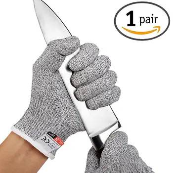 1 Пара Кухонных садовых перчаток для рук, рабочие перчатки для мясника, рабочие перчатки для рубки мяса, Варежки, Женские Мужские защитные перчатки