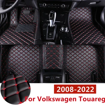 SJ ALL Weather Custom Подходит Для Volkswagen Touareg 2008-2022 Автомобильные Коврики для Пола Спереди и сзади FloorLiner Styling Автозапчасти Ковер Коврик