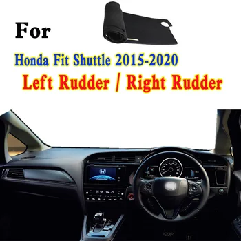 Для 2015-2020 Honda Fit Shuttle GK8/9 GP7/8 Автомобильный Стайлинг Dashmat Крышка приборной панели Изоляция Приборной панели Солнцезащитный коврик