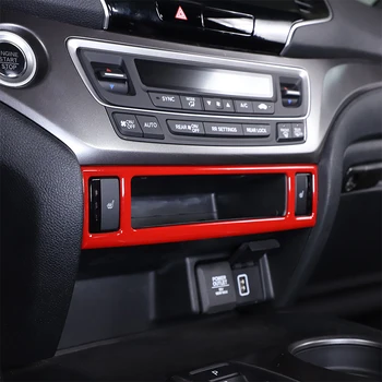 Для Honda Pilot 2015-2022 ABS Матово-черная Кнопка обогрева сиденья Рамка Крышка Отделка Наклейка Автомобильные Аксессуары