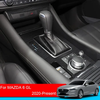 Наклейка для салона автомобиля Mazda 6 GL 2020-2025 Наклейка на Подъемную панель окна Защитная пленка для коробки передач приборной панели Автоаксессуар