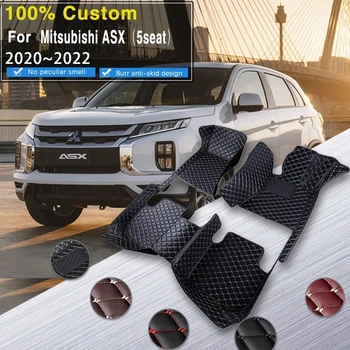 Автомобильные Коврики Для Mitsubishi RVR Outlander Sport Peugeot 4008 2020 ~ 2022 Авто Водонепроницаемые Коврики Автомобильные Аксессуары Для Интерьера