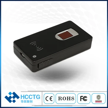 Мобильный Bluetooth-Биометрический Емкостный сканер отпечатков пальцев с литиевой батареей HBRT-1011