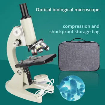 Оптический Профессиональный биологический микроскоп 40-10000X С высоким увеличением HD Фотография Средняя школа университет Микроб спермы