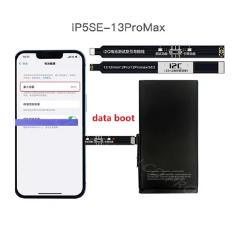 HISEECON i2C Battery Flex Cable Руководство по Исправности Данных Загрузка Редактирование Для iPhone 5SE 6 7 8 X 11 12 13 Pro Max Инструменты Для технического обслуживания и ремонта