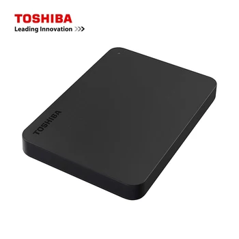Toshiba A3 HDTB410YK3AA Canvio Basics 500GB 1TB 2TB Disco Rígido Внешний Порт с USB 3.0, Preto