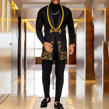 Африканская одежда мужской костюм Bazin Riche, повседневный жилет в африканском стиле, жилет в стиле Дашики, Анкара, одежда в африканском стиле