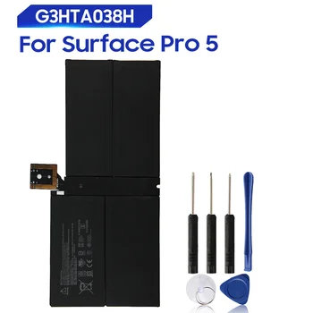 Оригинальный Сменный Аккумулятор Для Microsoft Surface Pro 5 Pro5 Surface Pro 6 Pro6 DYNM02 G3HTA038H Подлинный Аккумулятор для планшета 5940 мАч