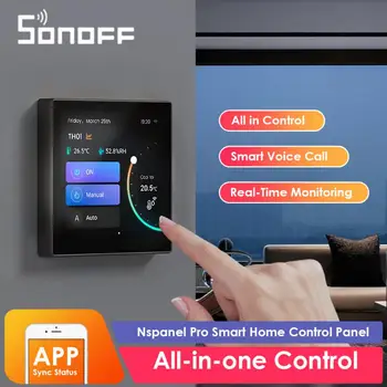 Новая Панель Управления SONOFF NSPanel Pro Smart Home EU HMI TFT 3,95 
