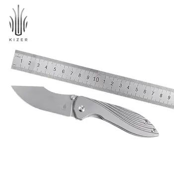 Нож Kizer EDC Ki4548A1 2020 Новый Керамический Нож с шарикоподшипником, Инструменты для выживания с титановой ручкой