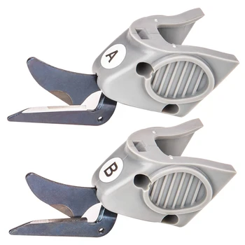 2 Комплекта режущей головки подходят для электрических ножниц для ткани Wbt-1, 1 комплект режущей головки A и 1 комплект режущей головки B