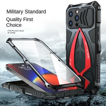 Металлический Противоударный чехол для Iphone13pro Max Heavy Duty All-inclusive Защищенный от падения Металлический Чехол Iphone13 Case Iphone13pro Case