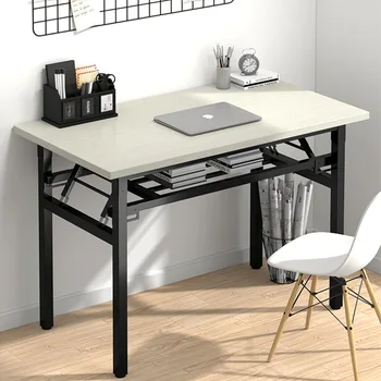 Складной тренировочный стол Простой Арендованный стол Современный Домашний настольный стол Спальня Студенческий письменный стол Простой Длинный стол