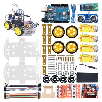 2023 Заводской Оригинальный BLE Wireless Robot Starter Kit с Открытым Исходным кодом Smart Robot Car Toys IED-Программирование STEM Education Для ArduID
