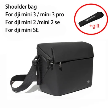 Для DJI Mini 3 Pro сумки для дрона Для DJI Mini 2 SE/mini 3 Универсальная Черная дорожная сумка через плечо DJI Mini 2 чехол