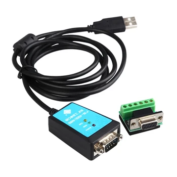 Кабель-преобразователь USB в последовательный кабель RS-422/485 Кабель-преобразователь связи Rs485 Rs422 Чипсет FTDI 1,8 М