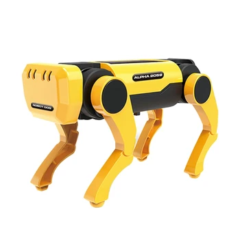 Электрическая Механическая Собака-Робот на солнечных батареях, Научно-Технические Развивающие Игрушки для сборки своими руками, Подарки для детей, Семейные мероприятия